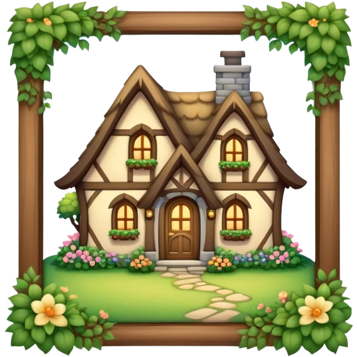 Cozy Fantasy cottage emoji