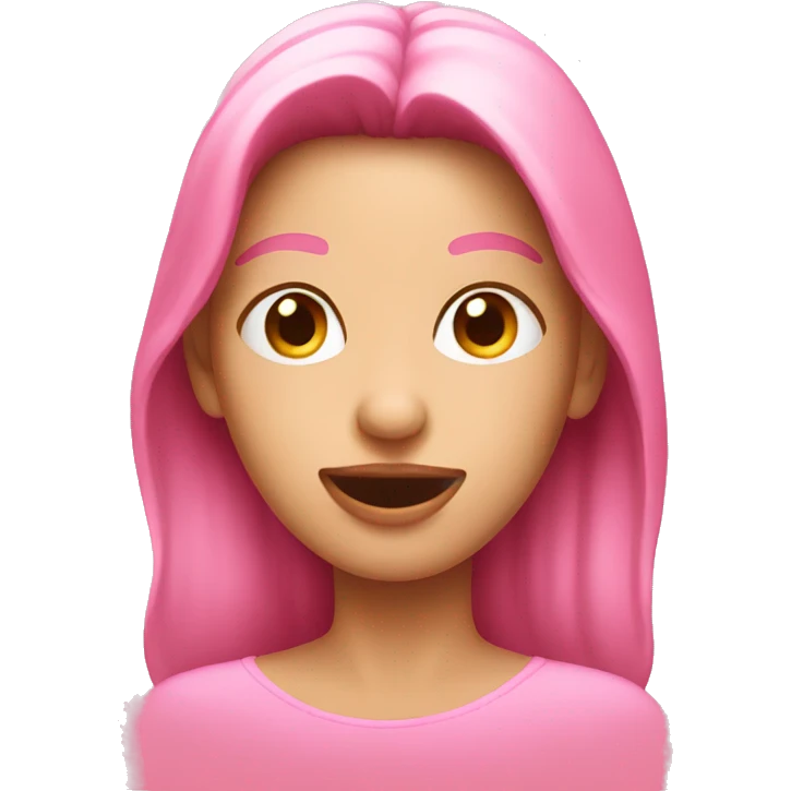 Pink emoji  emoji