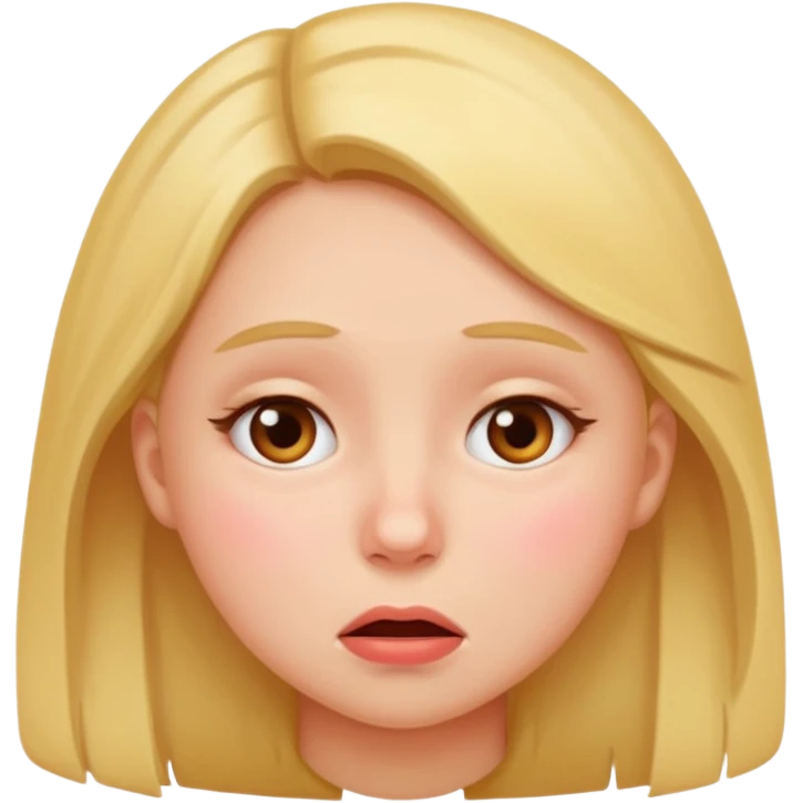 Overstimulated girl emoji