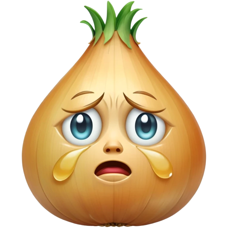 crying onion emoji