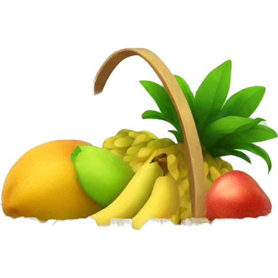 fruit basket emoji