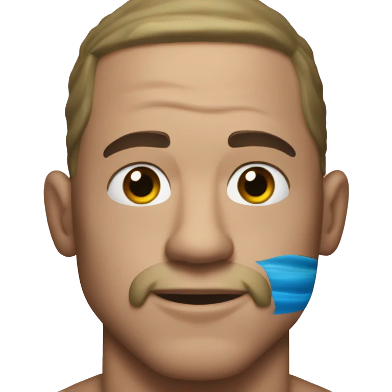 Jones cena swiming  emoji