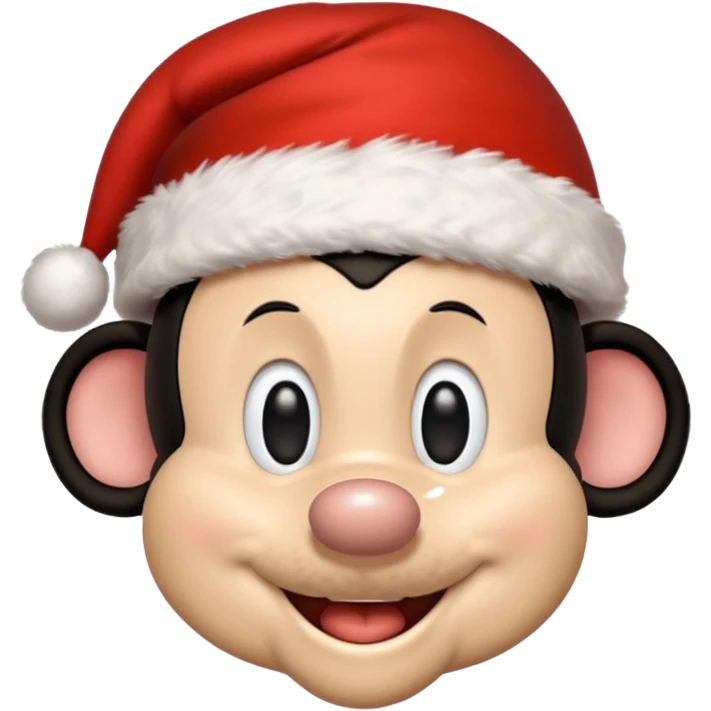 mickey christmas emoji
