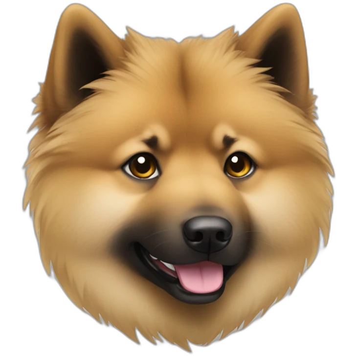 eurasier sand-colored emoji