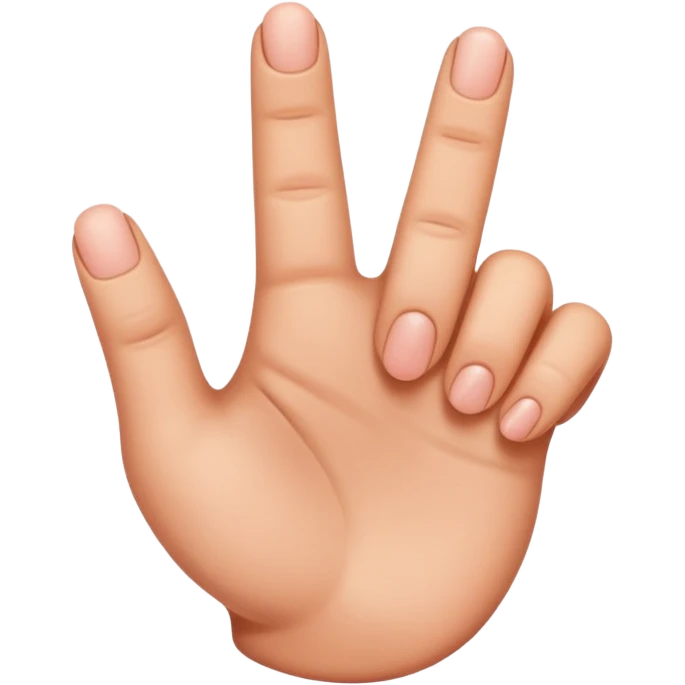 손가락으로 첫번째 emoji