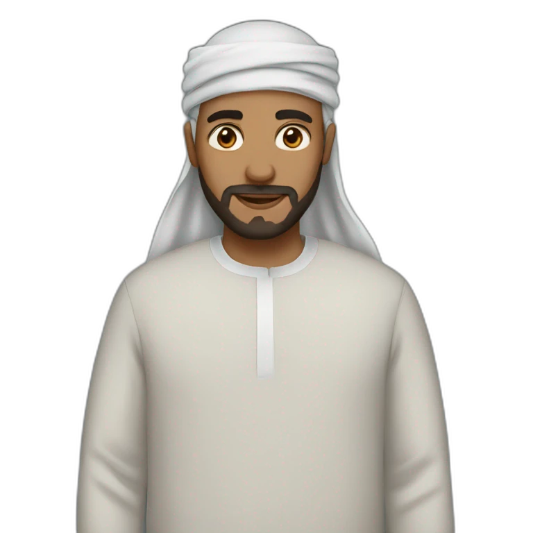 Muslim man emoji