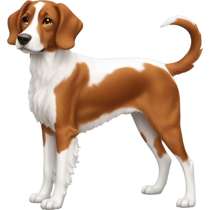Brittany Dog Breed Full Body emoji
