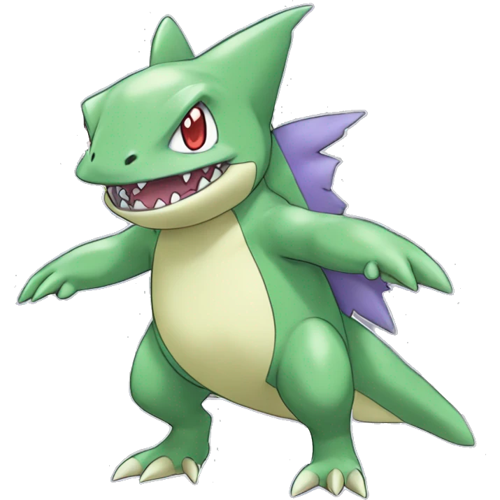 Larvitar-Sharpedo-Gabite-Gible-Digimon Full Body emoji