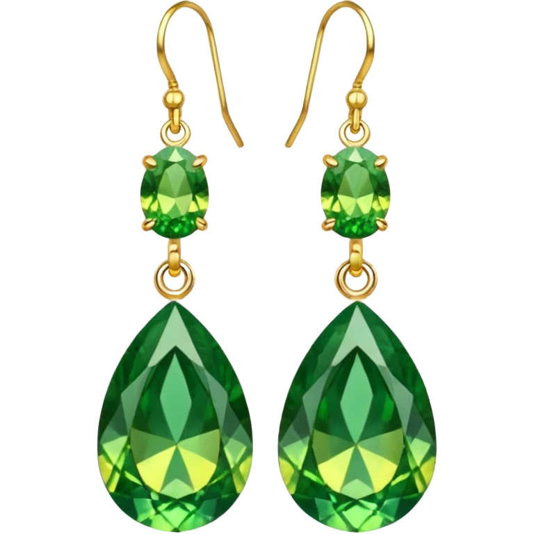green yellow earring emoji