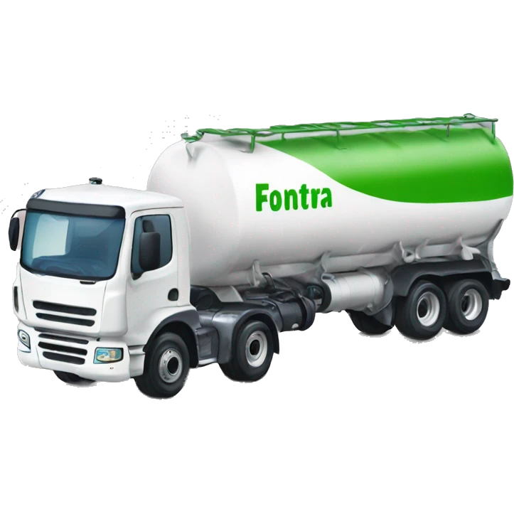 Create a Fonterra milk tanker emoji emoji