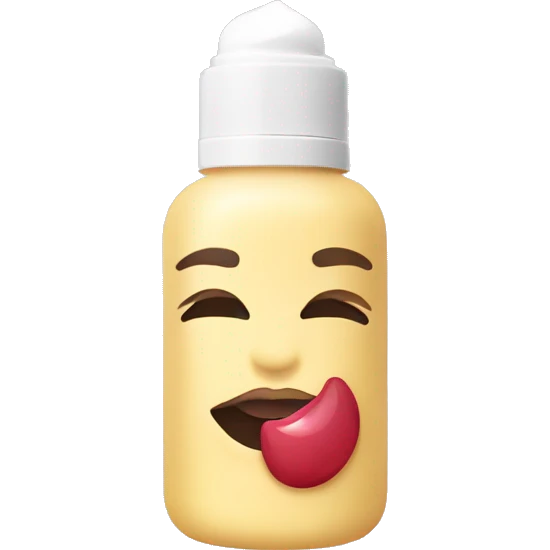 lip butter bottle emoji