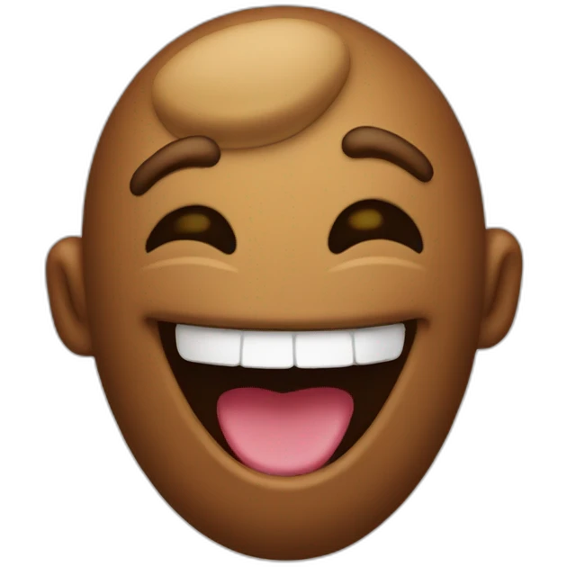 poop-laughing emoji