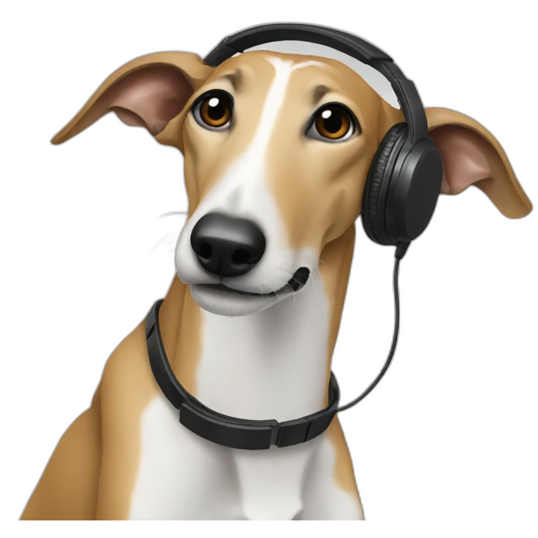 Galgo-headphones emoji