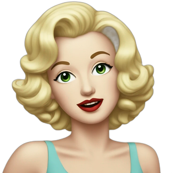 marilin monroe emoji