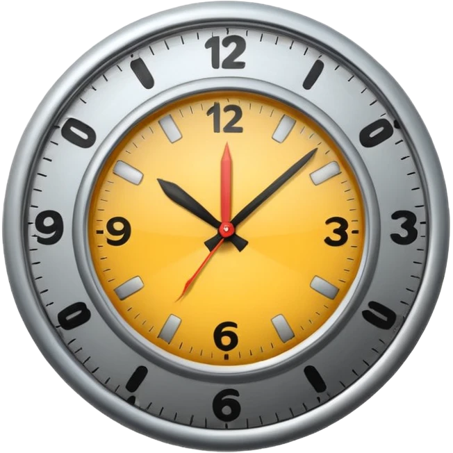 Clock it emoji