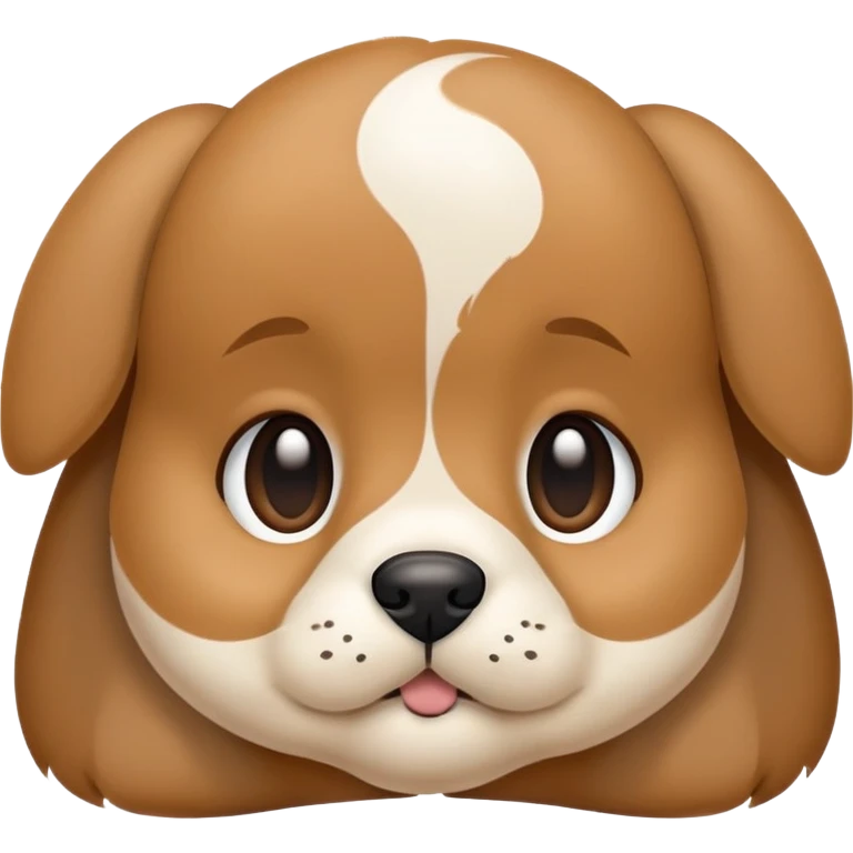 puppy dog kissy face emoji