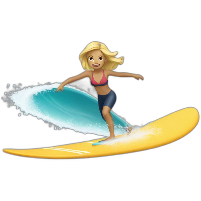 Surfeuse emoji