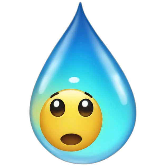 Waterdrop emoji