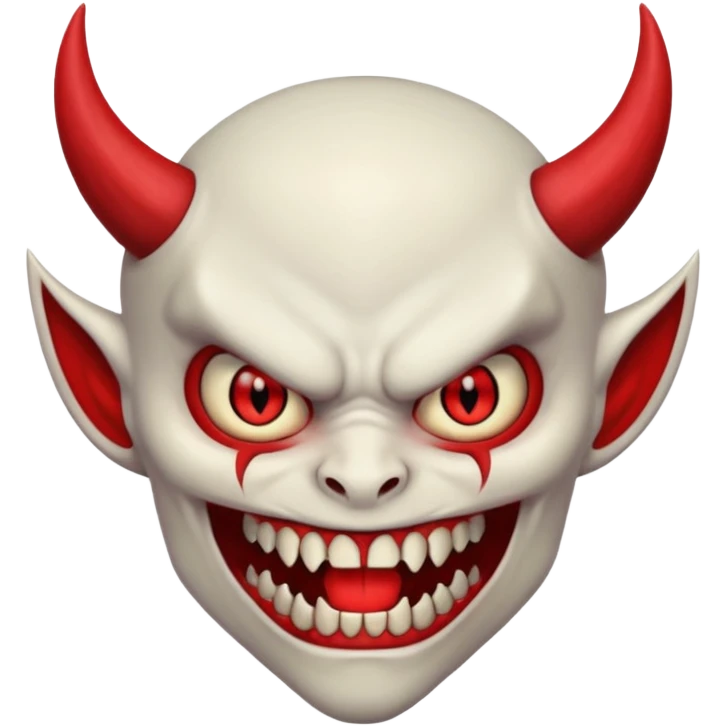 Demon d'animé ou manga emoji