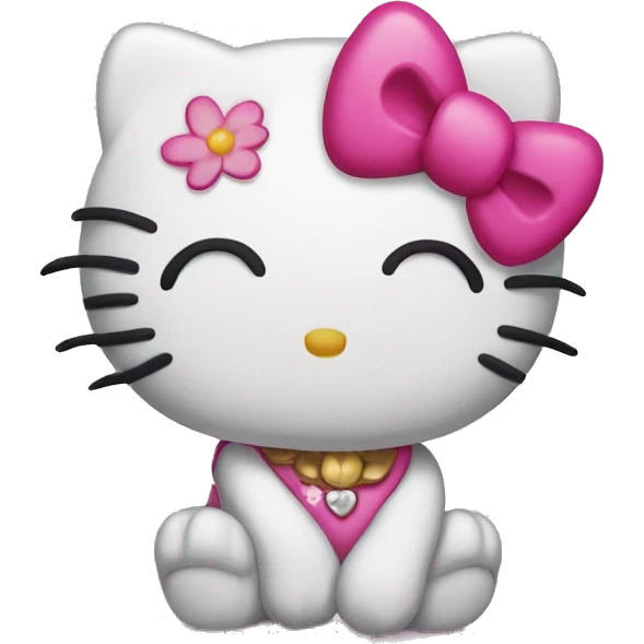 Hello kitty emoji