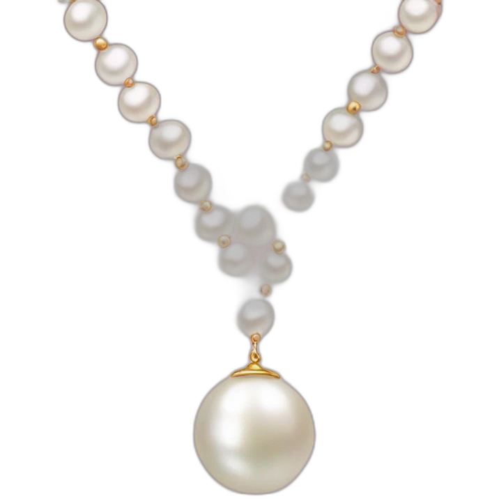 Pearl necklace emoji