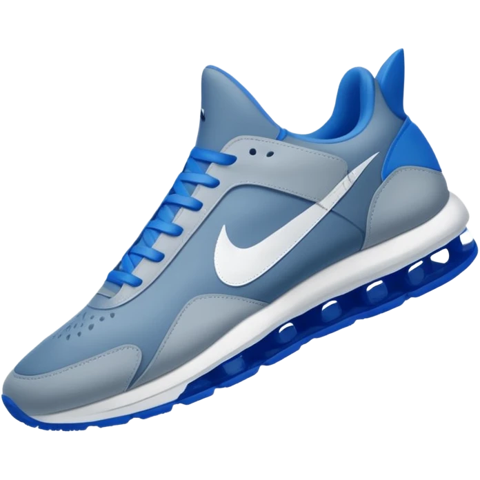 Has a un tiburón con zapatillas azules nike emoji