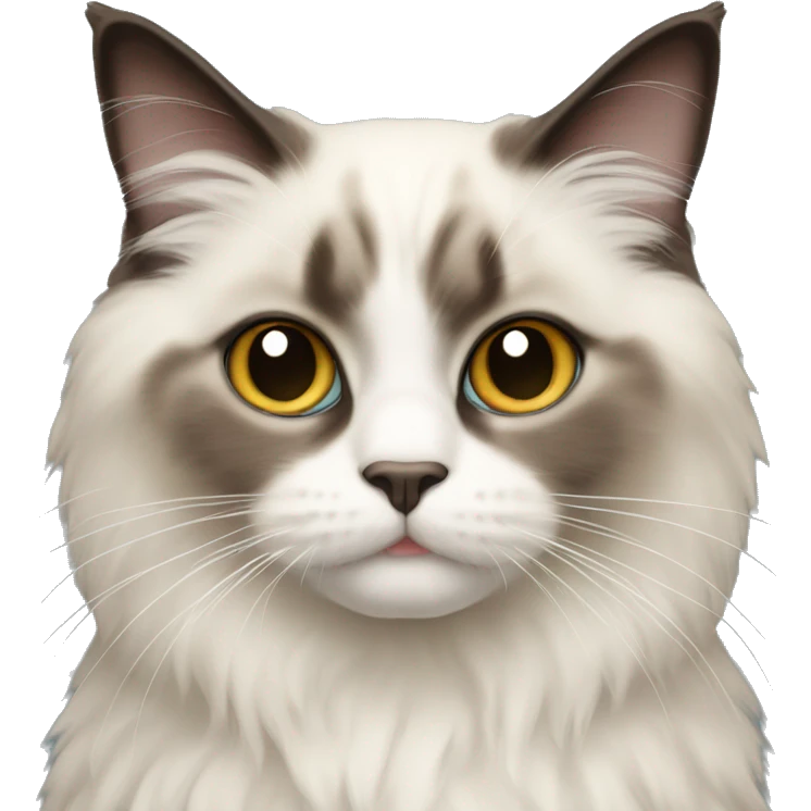 Ragdoll cat emoji