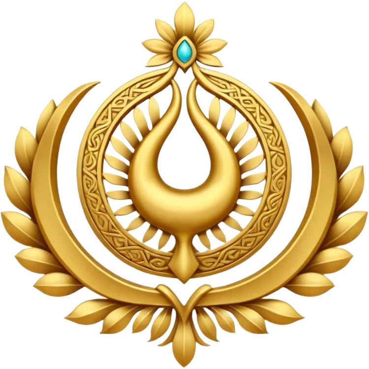 Farvahar iranian's symbol emoji