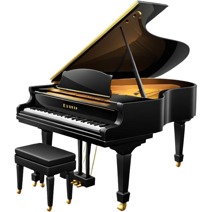 grand piano emoji