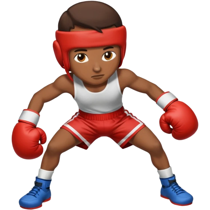 athlete in boxing gloves emoji