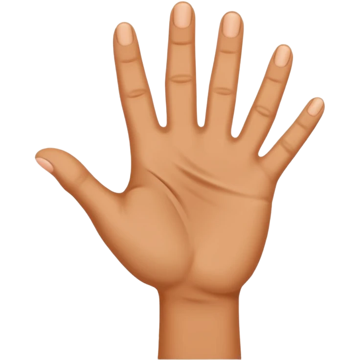 Talk to the hand emoji