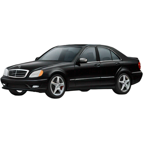 Black Mercedes  emoji