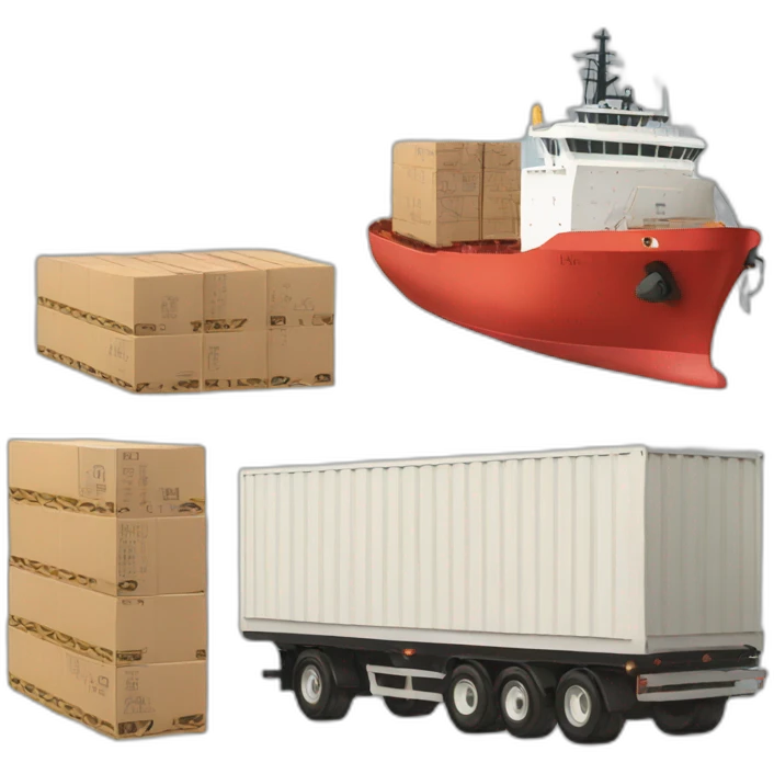 Shipping goods emoji