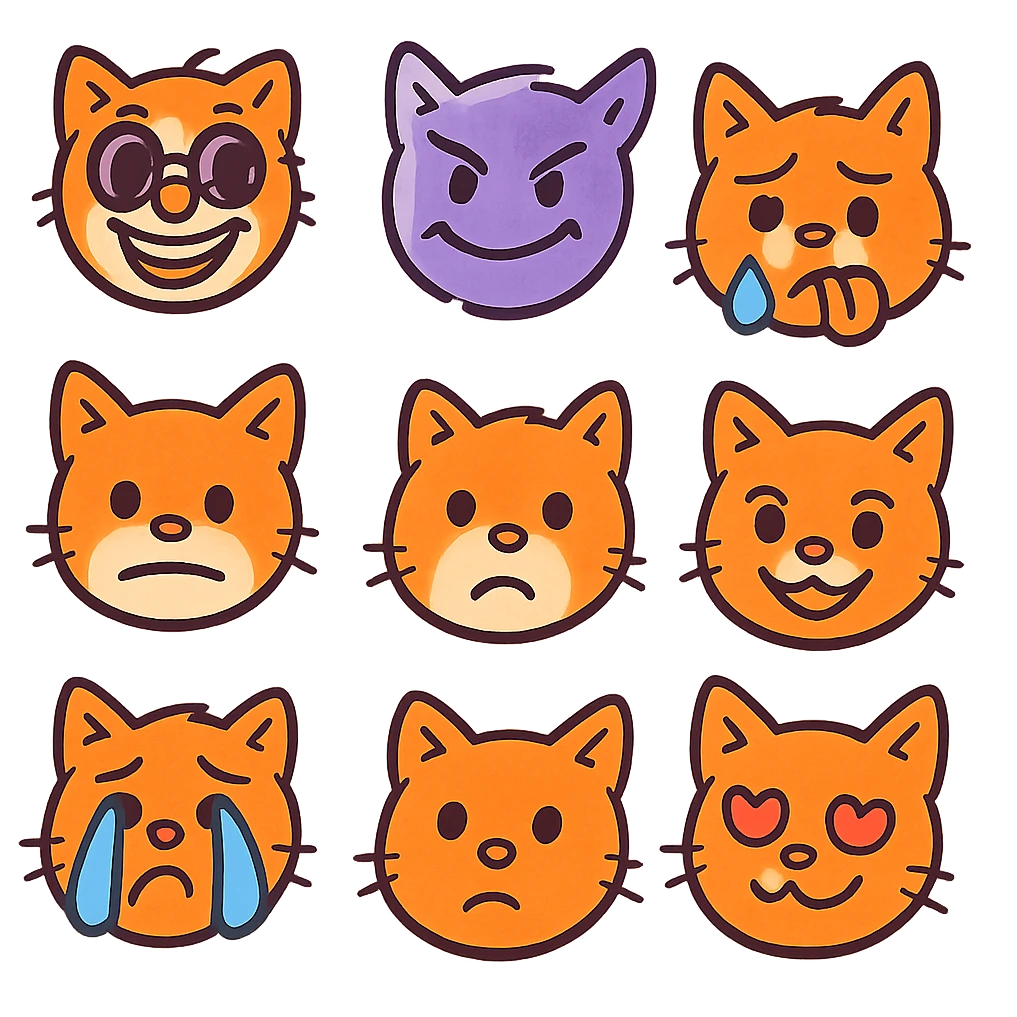 Radical Cat emoji