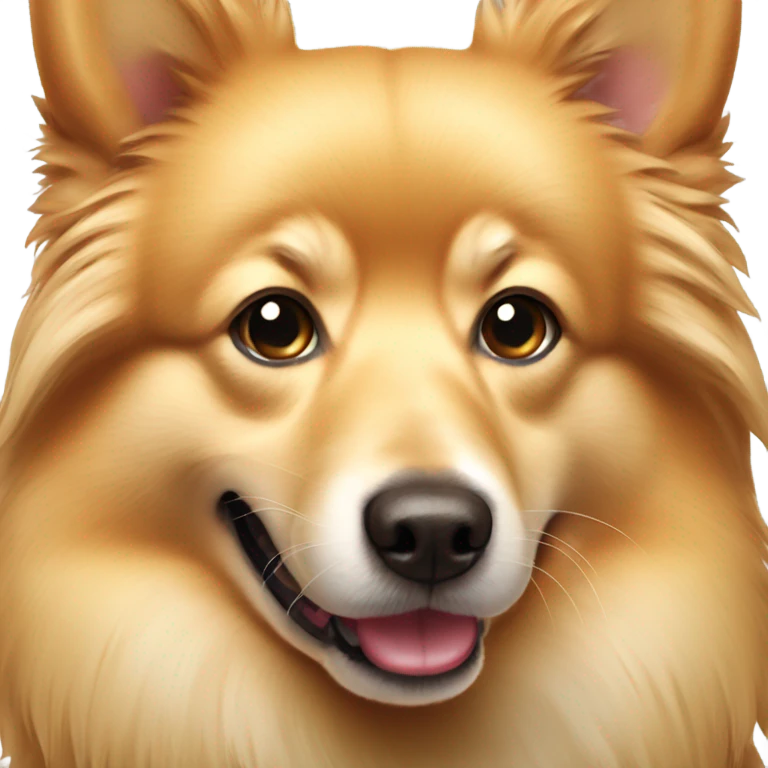 spitz dog golden emoji