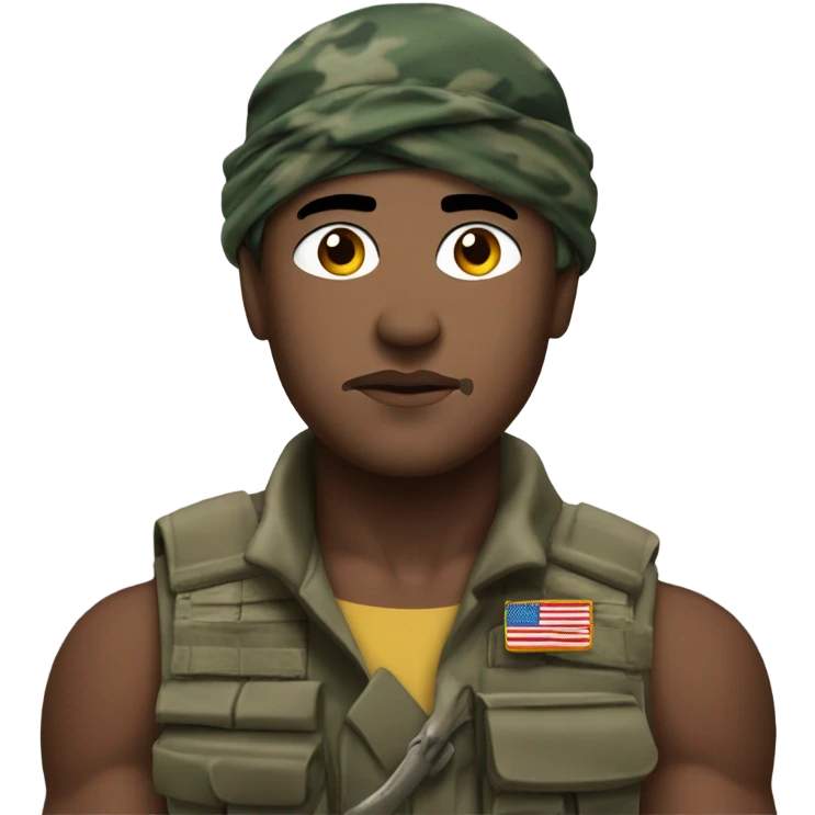 Rambo sleeping emoji