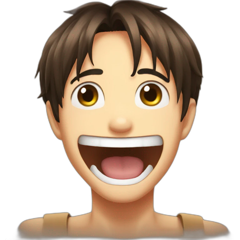 Eren laugh emoji