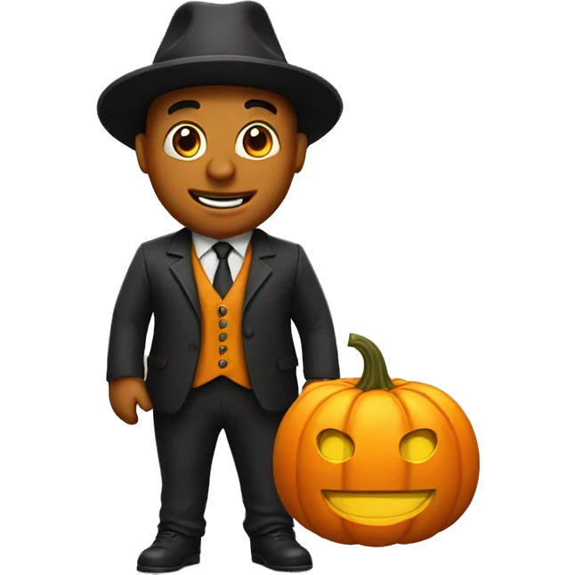 Pumpkin mayor emoji