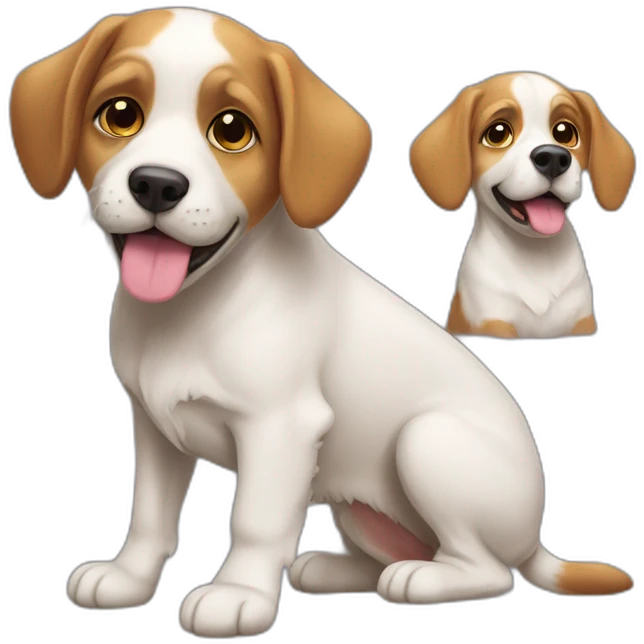 chat sur chiens emoji