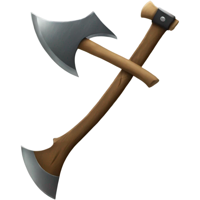 the shine axe emoji