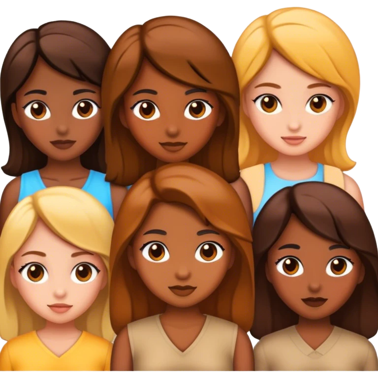 chicas   emoji
