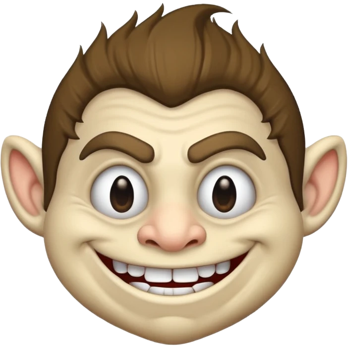 Troll face emoji