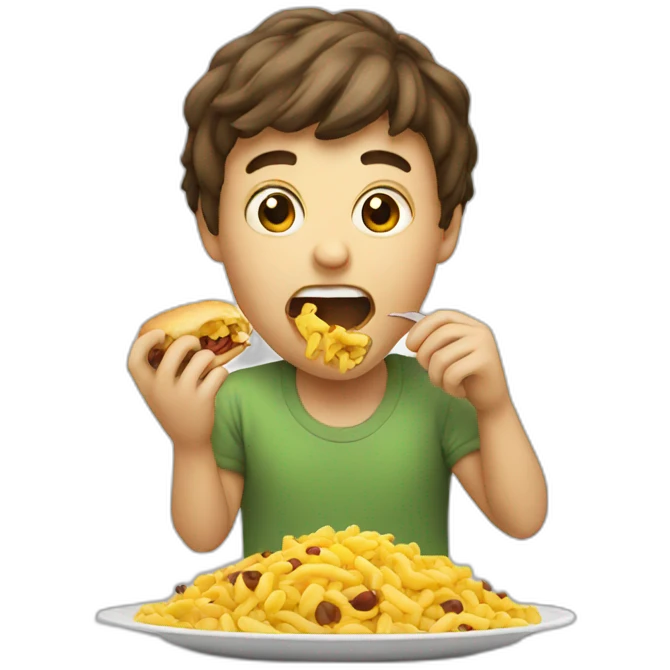 eating emoji