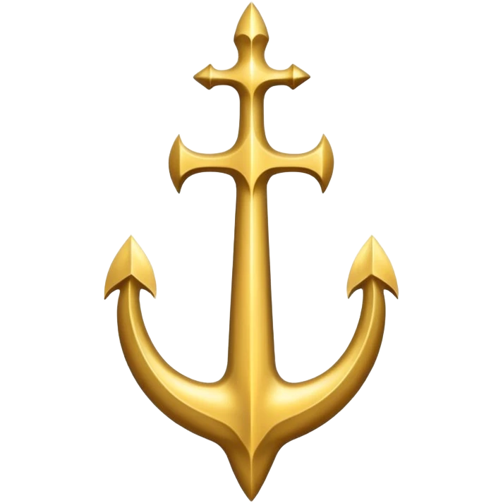 Ψ. This right here, make the middle bar longer looking like a trident emoji