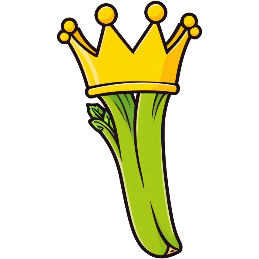 Celery queen emoji