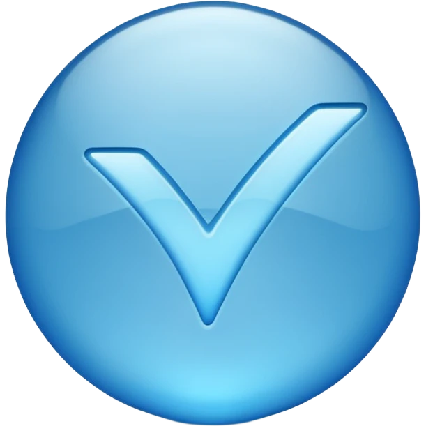 Tiktok Blue tick emoji