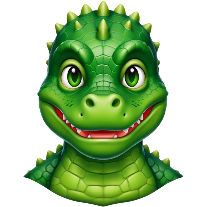 Alligator man emoji