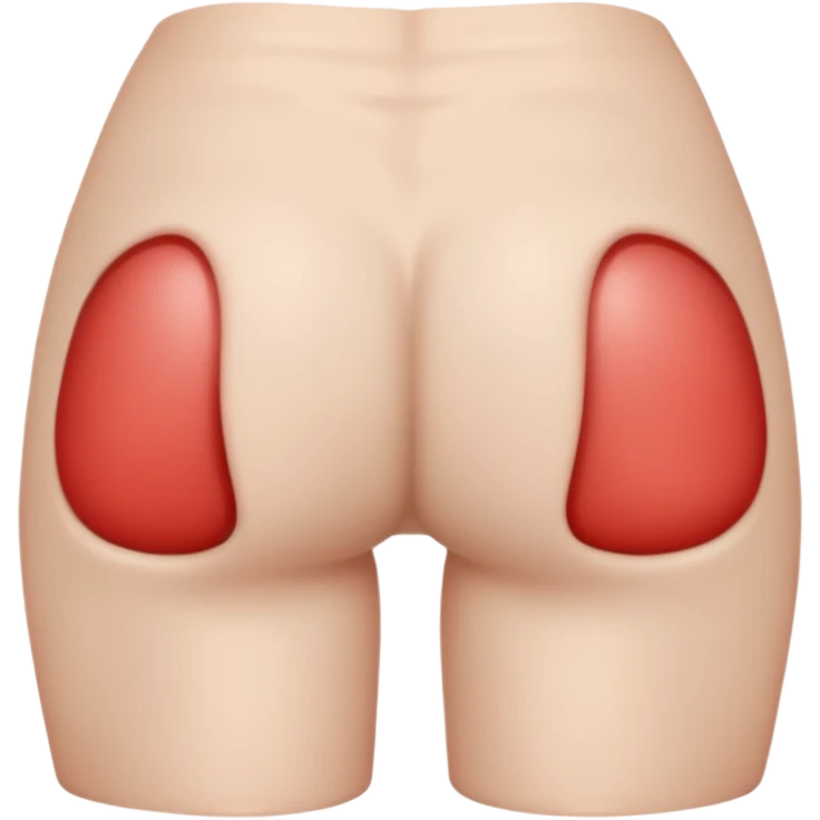 opened butt emoji