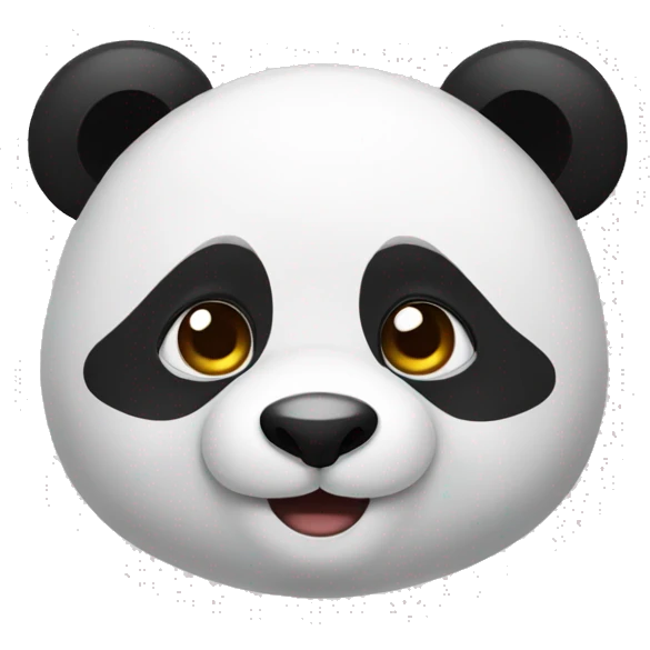 Generate a cute panda emoji