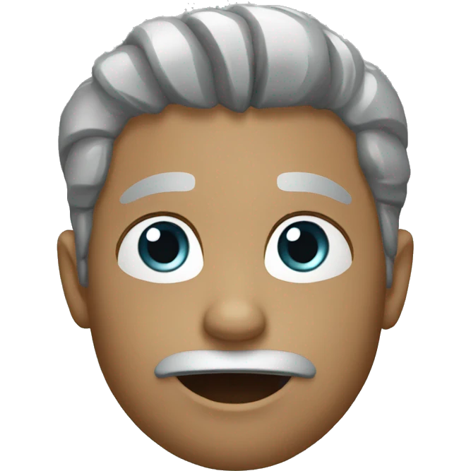 Chat gris emoji